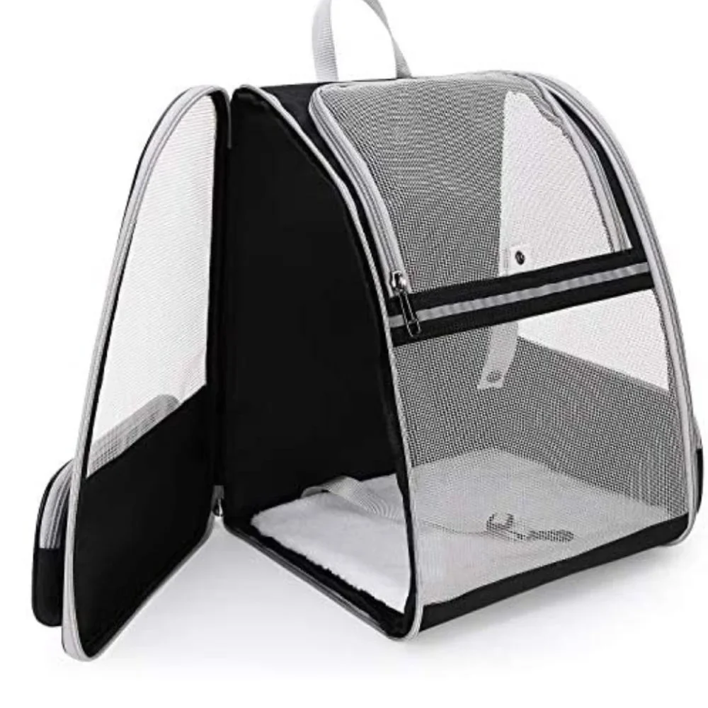 Two fully ventilated small animal pet carrier - His and Hers (Set)